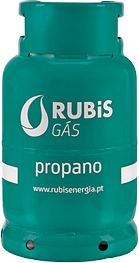 Garrafa de Gás Propano 11kg - Rubis Gás