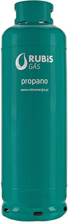 Garrafa de Gás Propano 45 Ft - Rubis Gás